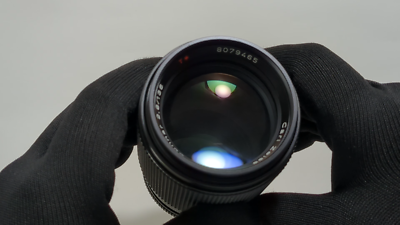 CONTAX Carl Zeiss Sonnar T* 135mm F/2.8 MMJ Near MINT MF Lens From