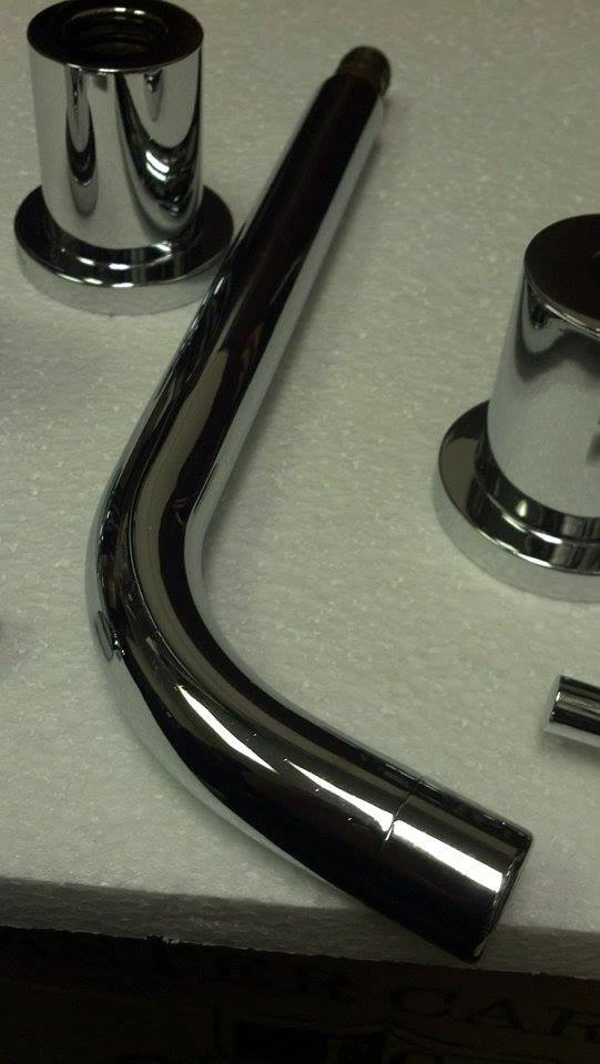 Grifo de lavabo sobre encimera Schon SCL675CP Ulm, cromado Foto 3 de 4