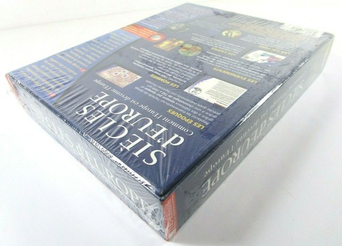 Siècles d'Europe CD-Rom PC Big Box Windows 95 98 Fr Version Française Neuf - Photo 4/5