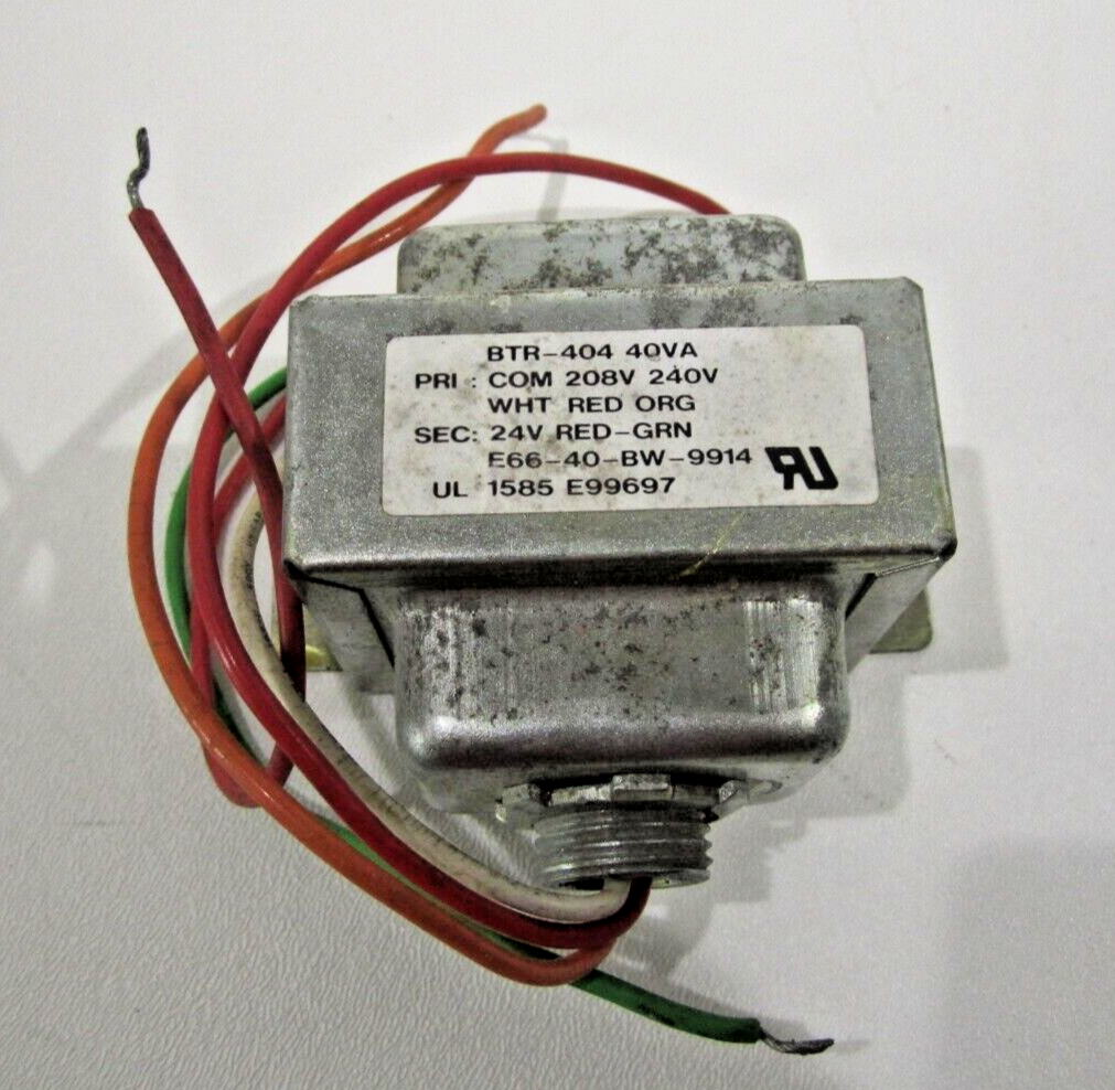 Velocity Boiler Works (Crown) 352000 120vPri 24vSec 40va Transformr Velocity Boiler Works (Crown) 352000 120vPri 24vSec 40va Transformr