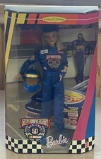 1998 NASCAR 50th Anniversary Barbie Collector Edition NRFB 20442