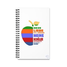 Notizbuch A5: Ich liebe... meine Sch ler Geschenk f r Lehrer 