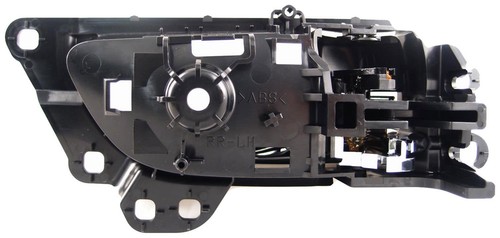 Manija interior de puerta cromada palanca trasera izquierda carcasa negra - Dorman 79870 - Imagen 2 de 3