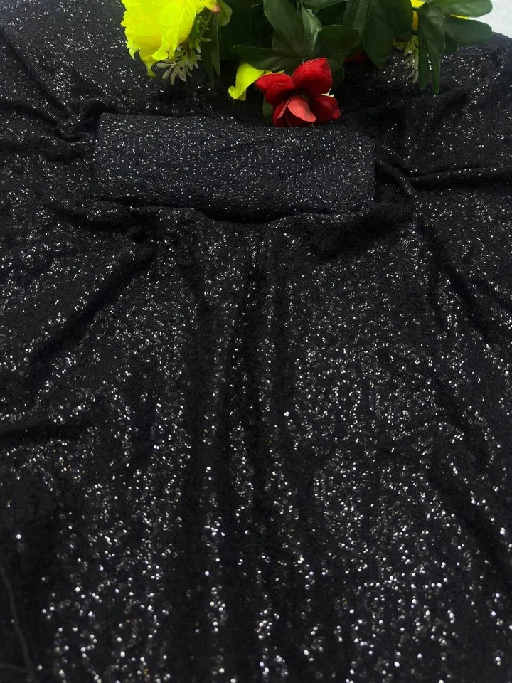 Blusa sari de fiesta Bollywood novia sari boda india confeccionada dama de honor Foto 4 de 4