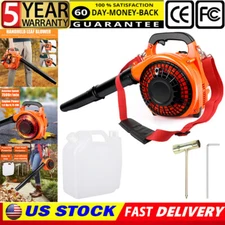 Handheld Leaf Blower Gas Powered 2-Stroke Commercial Heavy Duty Grass Yard Clean