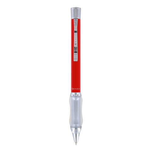 Sensa Classic Retractable Ballpoint Pen - Retro Red - Afbeelding 1 van 3