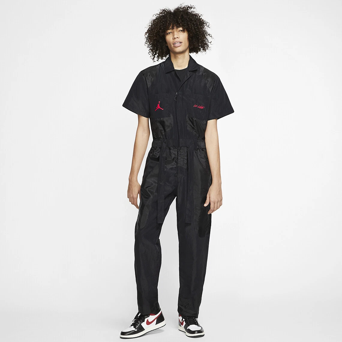 Off-White x Jordan Boiler Suit - Large Black Jumpsuit | eBay