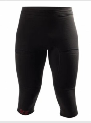 New Sz M 110% Play Harder Juggler Knicker 3/4 Length Compression Ice Pockets 