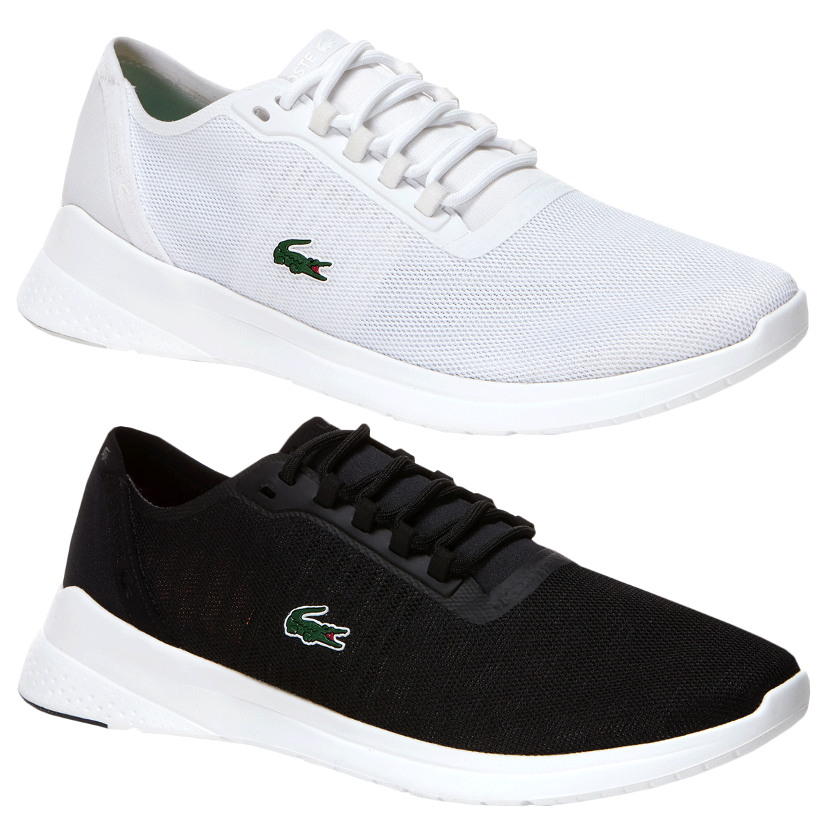 Lacoste Mens LT Fit 118 4 SPM Lightweight Textile Breathable Trainers Lacoste Mens LT Fit 118 4 SPM Lightweight Textile Breathable Trainers