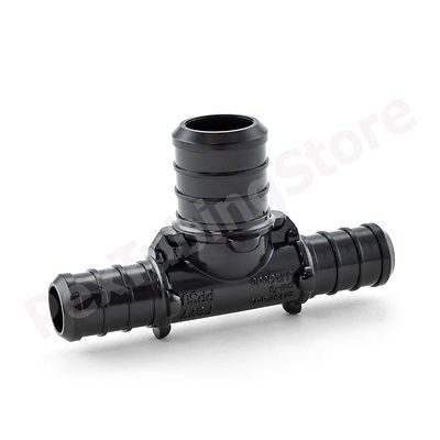 (25) 1/2'' x 1/2'' x 3/4'' PEX Tees - Poly Alloy Lead-Free Crimp Fittings