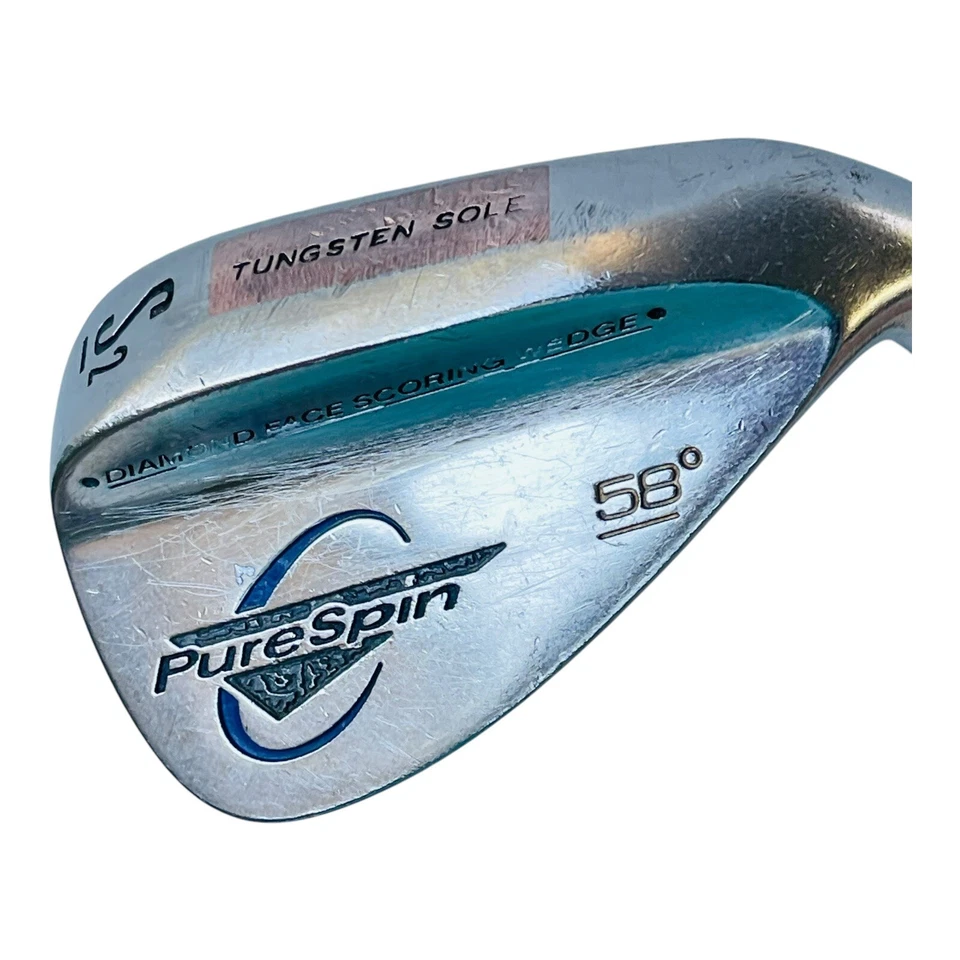 PureSpin Diamond Face Scoring 58° cuña de arena SW2 grafito 35,5" agarre Callaway Foto 4 de 4