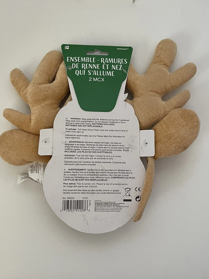 Reindeer Nose & Antlers Kit - Image 3 of 3