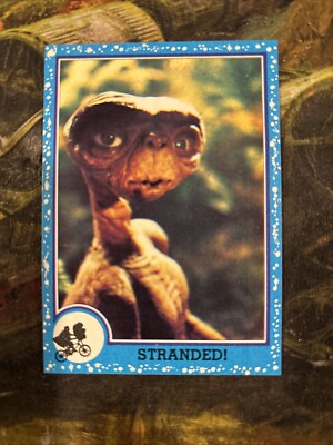 1982 Topps E.T. The EXTRA-TERRESTRIAL Set STRANDED! #3 - NM/MINT
