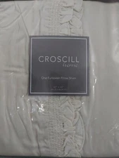 Croscill European Pillow Sham Heirloom Ivory