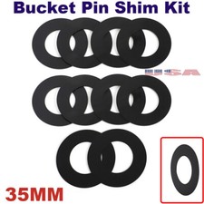 Bucket Shims Kit For 35mm Pins Excavator Skid Steer Cat Bobcat Deere Komatsu US