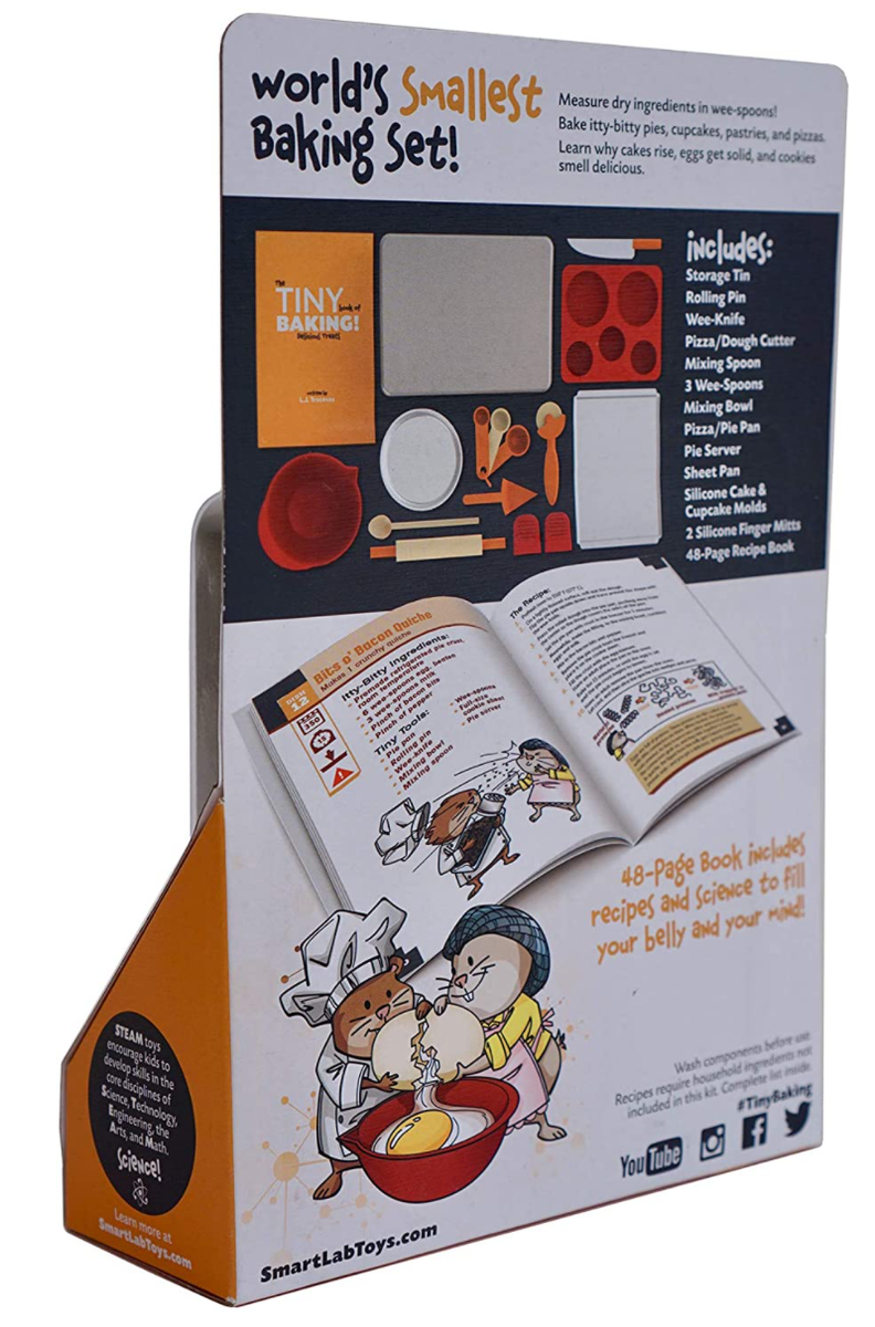 Science Cooking Toys SmartLab Toys TINY Baking Kit - 20 Mini Recipes ...