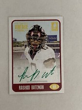 Rashad Bateman Rookie Autograph  Vintage Onyx 