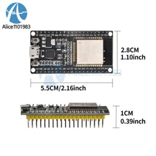 1/2/5/10PCS ESP32 Development Board Wireless WiFi+Bluetooth 2 in1 Dual Core