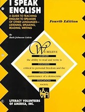 I Speak English: A Guide to Teaching English to Speakers of Other