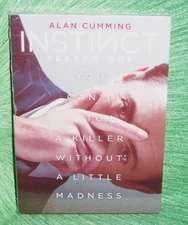 NEW RARE OOP ALAN CUMMING INSTINCT COMPLETE FIRST 1ST SEASON 1 ONE TV DVD 2018