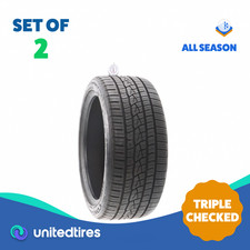 Set Of 2 Used 24540zr18 Continental Controlcontact Sport Srs Plus 97y - 732 Set Of 2 Used 24540zr18 Continental Controlcontact Sport Srs Plus 97y - 732
