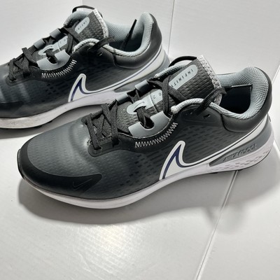 Nike React Infinity Pro 2 Anthracite Black White Golf Shoes Men 8 Eu 41  Wom 9