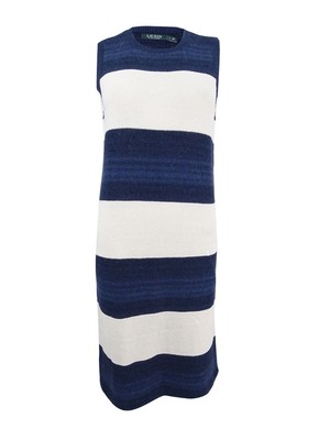 Lauren Ralph Lauren Women's Striped Sweater Dress