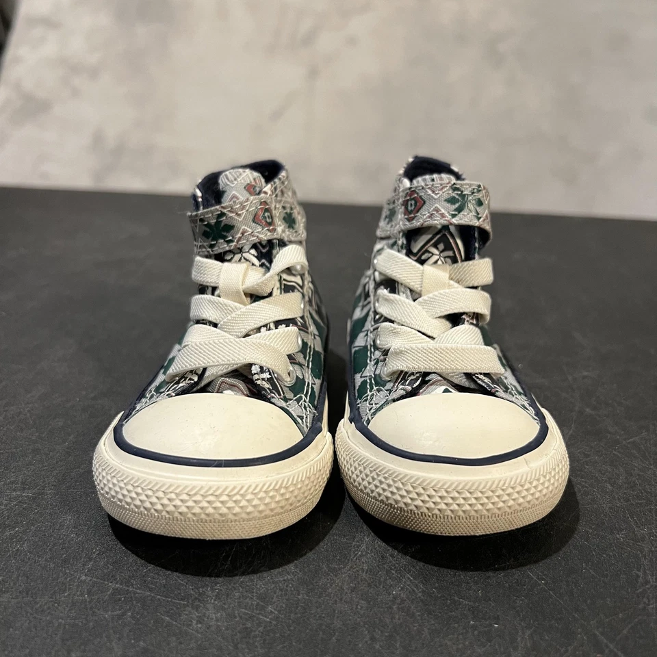 Zapatos Converse Chuck Taylor All Star Infantil Talla 4c Fair Isle High Top 769638F Foto 2 de 4