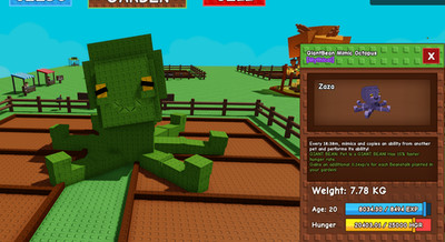 GiantBean Mimic Octopus! - Grow A Garden - Pets - Roblox - Fast & Easy!