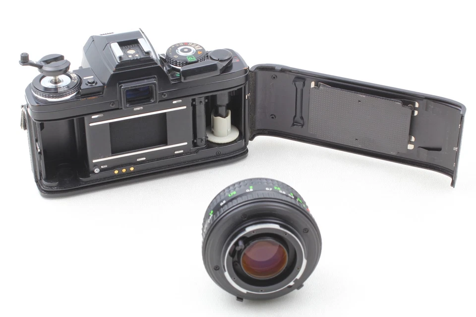 [N MINT] Minolta New X-700 Black Film Camera MD ROKKOR 50mm F1.7 Lens From JAPAN - Image 4 of 4