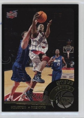 2002-03 Topps Black 31/500 Steve Francis #75 08r6