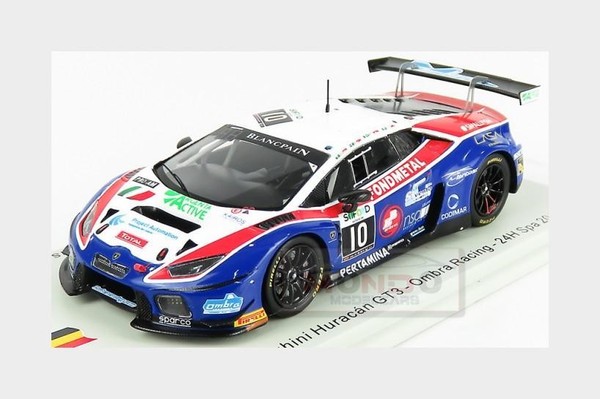 1:43 Spark Lamborghini Huracan Gt3 #10 Spa 2016 Beretta Berton Costantini SB284-image