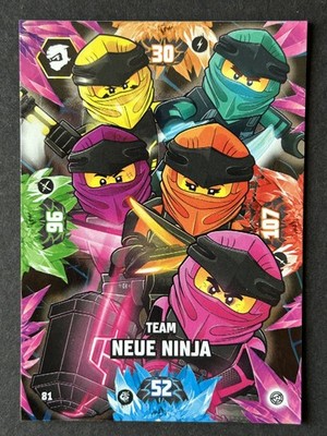 Lego Ninjago TCG Serie 8 #81 Team Neue Ninja