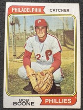 1974 TOPPS BOB BOONE (PHILADELPHIA PHILLIES) #131 VG VG/EX
