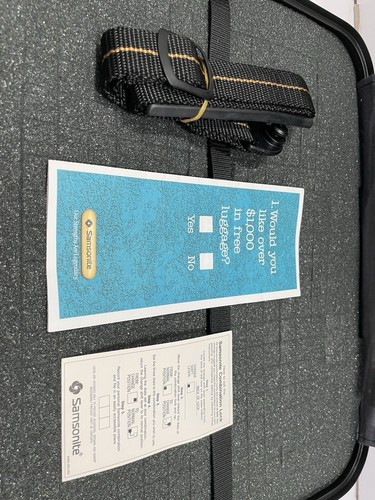 Vintage 1990s Samsonite Guardian Series Hard Side Computer System Case ~NWT~ - Afbeelding 11 van 12