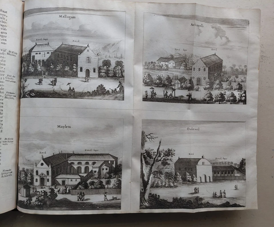 Baldaeus:  Description of Malabar, Choromandel & Ceylon - 90 maps & engravings - Image 2 of 4