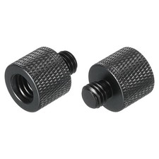 Mic Stand Adapter 3/8 Female x M8 Male Camera Screw Thread Tripod Mount 2 PCS