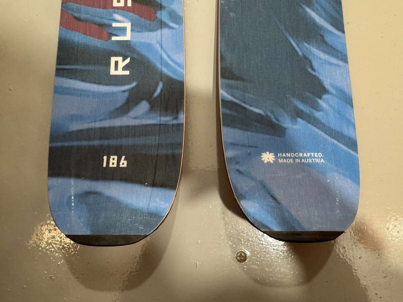 Blizzard Rustler 10 2027 Freeride Ski 186cm With Marker Griffon Bindings 100mm 3