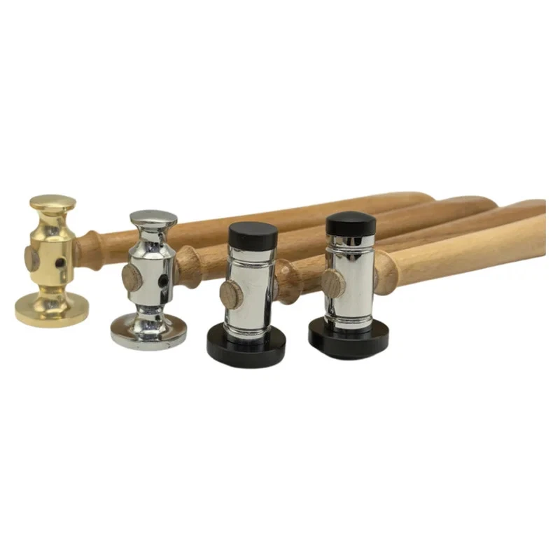 Herramientas de reparación de instrumentos de viento de latón Woodwind - Martillo abolladura doble lado 2025 NUEVO Foto 4 de 4