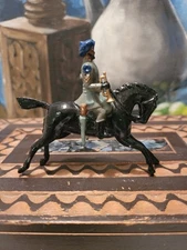 Vintage Lead Toy Royal Horseguard Holding Trumpet