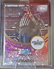 2025 Topps WWE Universe #276 Seth 'Freakin' Rollins Purple Glass 126/399