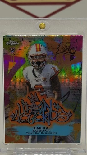 2025 Topps Chrome Emeka Egbuka Base (RAW)