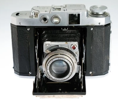 Mamiya Six 6, Model III, Takatiho Zuiko 3,5/7,5 cm, Konan-Rapid - Bild 1 von 4