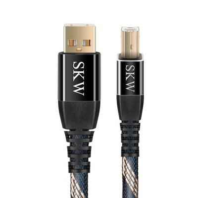 Audiophiles USB 2.0 DAC Audio Cable USB Type A to USB Type B Printer Cable fo...