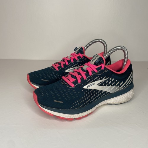 Brooks Ghost 13 Women’s Blue Mesh Trainers UK Size 4 eBay