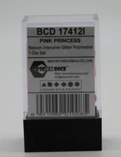 Koplow Game Pink Princess Glitter 7- Die Set