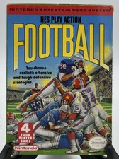 NES Play Action Football - NES Nintendo - Game and Box Tested