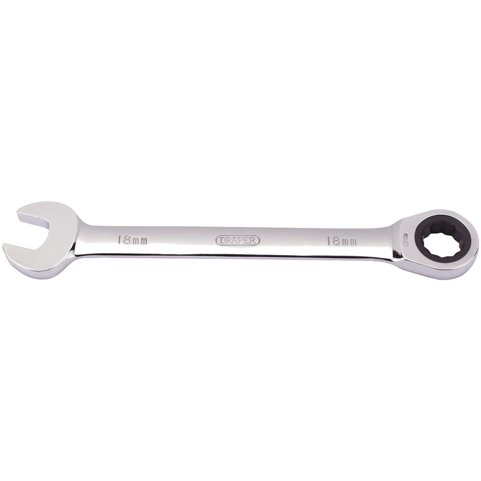 Draper 18mm Metric Ratcheting Combination Spanner