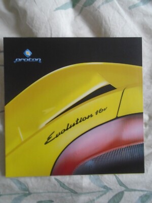Proton Evolution 16v brochure undated UK market