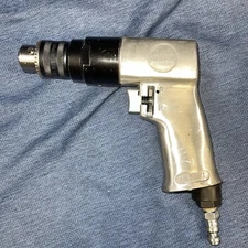 CENTRAL PNEUMATIC 94585 3/8" REVERSIBLE AIR DRILL 1700 RPM